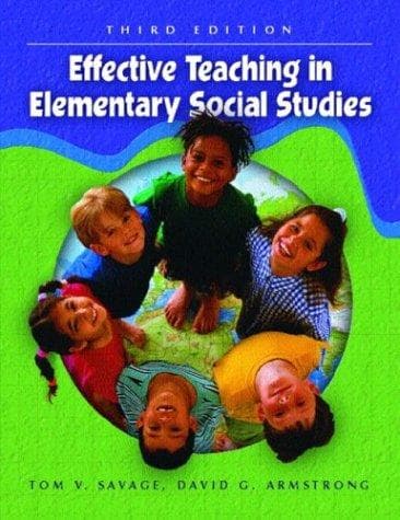 Tapa de Effective Teaching in Elementary Social Studies, Fifth Edition