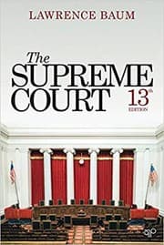 Tapa de The Supreme Court Thirteenth Edition