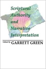 Tapa de Scriptural Authority and Narrative Interpretation