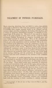 Tapa de Observations on the treatment of phthisis pulmonalis
