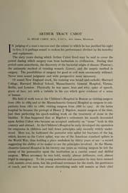 Tapa de Arthur Tracy Cabot