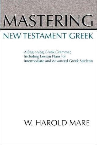 Tapa de Mastering New Testament Greek