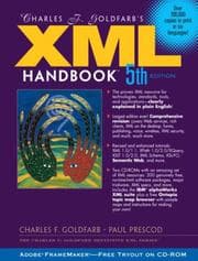 Tapa de Charles F. Goldfarb's XML handbook