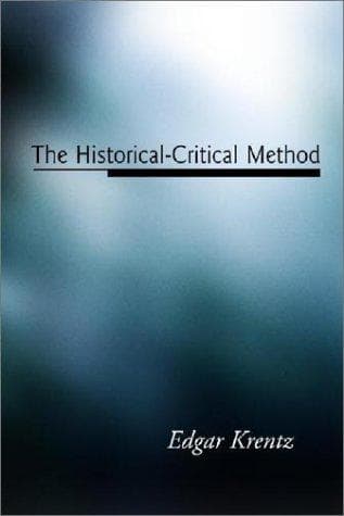 Tapa de The Historical-Critical Method