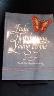 Tapa de Italic handwriting for young people