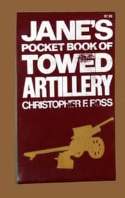 Tapa de Jane's Pocket Book of Towed Artillery