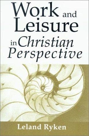 Tapa de Work & leisure in Christian perspective