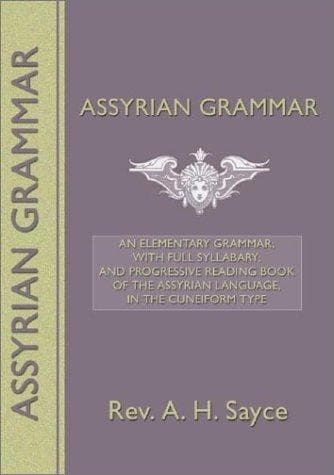 Tapa de Assyrian Grammar
