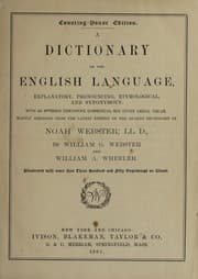 Tapa de A dictionary of the English language