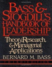 Tapa de Bass & Stogdill's handbook of leadership
