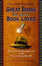 Tapa de Great Books for Every Book Lover