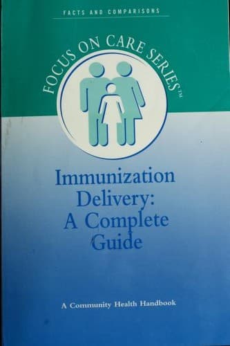 Tapa de Immunization delivery