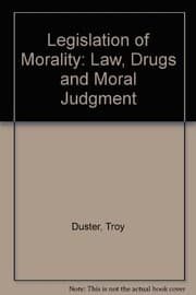 Tapa de The legislation of morality