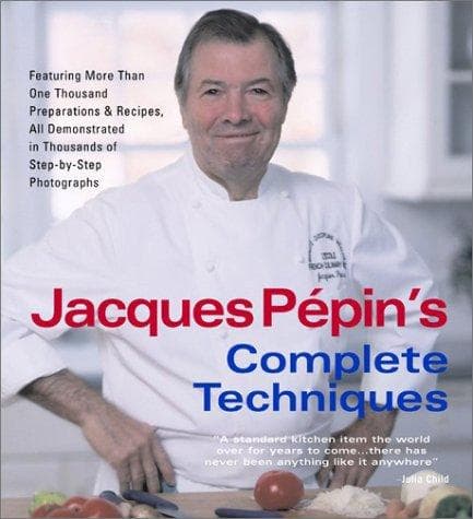 Tapa de Jacques Pepin's Complete Techniques