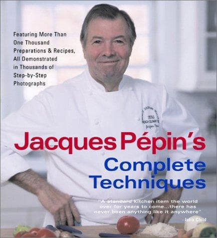 Tapa de Jacques Pepin's Complete Techniques