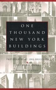 Tapa de One Thousand New York Buildings
