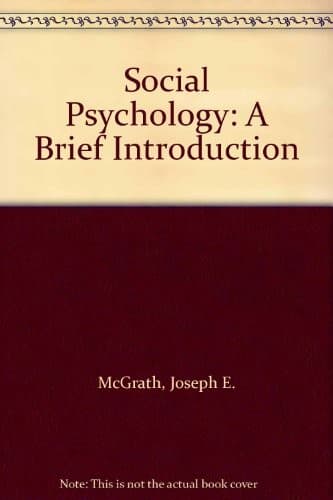Tapa de Social psychology