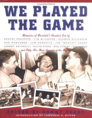 Tapa de We Played the Game