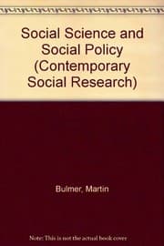 Tapa de Social science and social policy