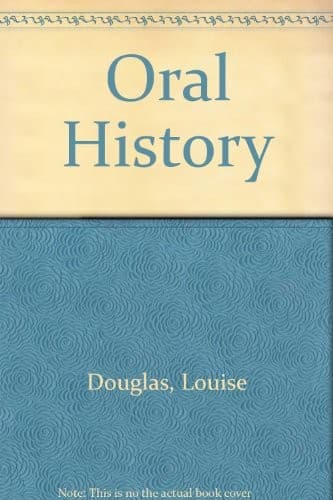 Tapa de Oral history