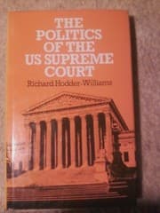 Tapa de The politics of the US Supreme Court