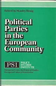 Tapa de Political Parties in the European Community