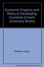 Tapa de Economic Progress and Policy in Developing Countries