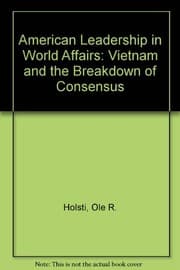 Tapa de American leadership in world affairs
