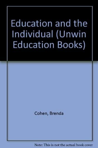 Tapa de Education and the individual