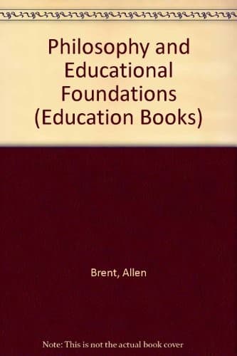 Tapa de Philosophy and educational foundations