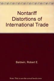 Tapa de Nontariff Distortions of International Trade