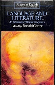 Tapa de Language and literature