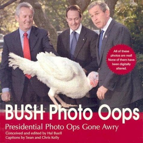 Tapa de Bush photo oops