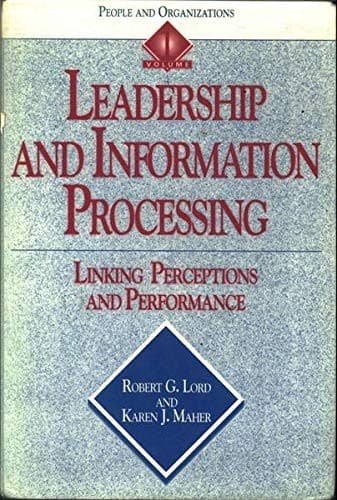 Tapa de Leadership and information processing