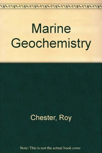 Tapa de Marine geochemistry