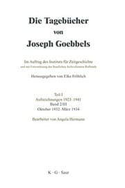 Tapa de Oktober 1932 - Marz 1934 (German Edition)