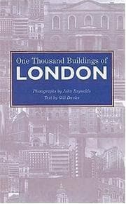 Tapa de One thousand buildings of London