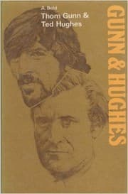Tapa de Thom Gunn and Ted Hughes