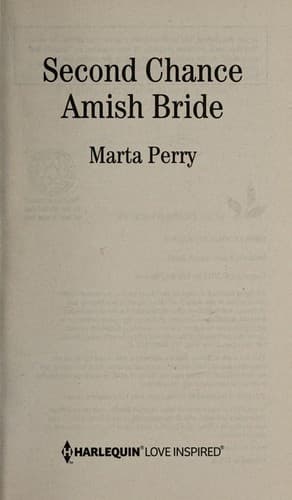 Tapa de Second chance Amish bride