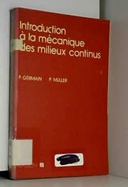 Tapa de Introduction à la mécanique des milieux continus