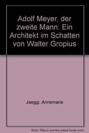 Tapa de Adolf Meyer, der zweite Mann