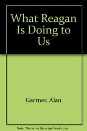 Tapa de What Reagan Is Doing to Us (Perennial library)