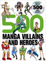 Tapa de 500 Manga Villains and Heroes