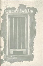 Tapa de Correctional psychology: themes and problems in correcting the offender