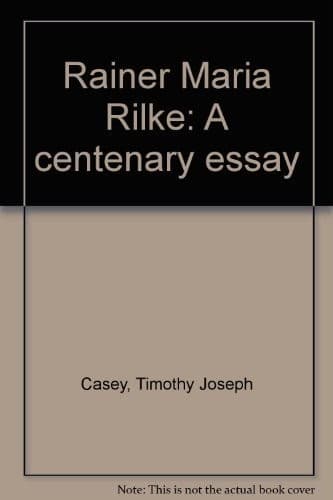 Tapa de Rainer Maria Rilke