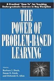 Tapa de The Power of Problem-Based Learning