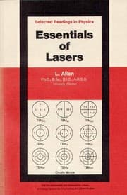 Tapa de Essentials of Lasers
