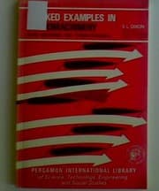 Tapa de Worked examples in turbomachinery (fluid mechanics and thermodynamics)