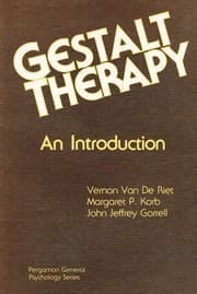 Tapa de Gestalt therapy, an introduction