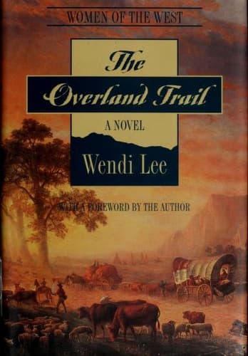 Tapa de The overland trail